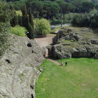 Sutri Amphitheatre From Above 1