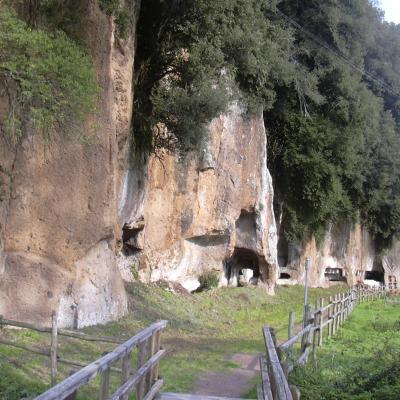 Sutri Italy Etruscan Necropolis 0