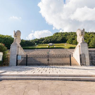 Cemetery Where Polish Soldiers Who Died In World War Ii Are Buried Montecassino Near Abbey Italy